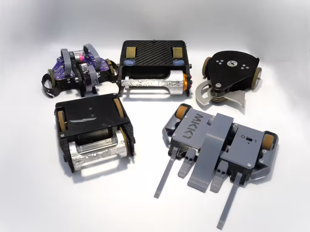 Robot da combattimento del team Mekatronik